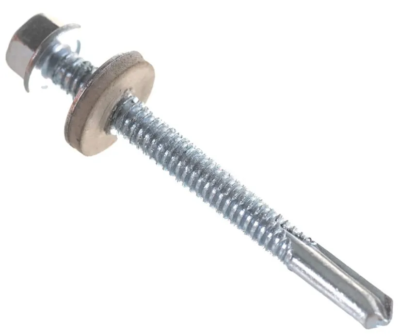 Саморез кровельный 5,5*51 оцинк. с длинным сверлом (100 шт.) (МД), уп