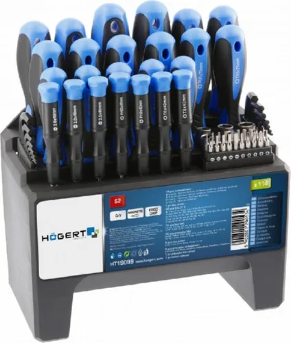 Набор отверток 114 шт. HOEGERT, ком