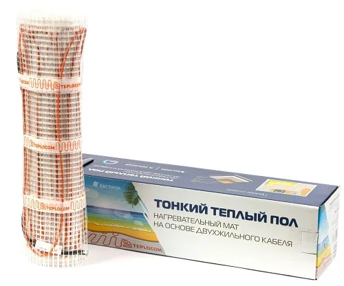 Нагревательный мат TEPLOCOM МНД-3,5 - 560 Вт (3,5м2, 160вт/м2)