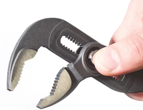 Клещи трубные переставные «Практик» 180мм КВТ