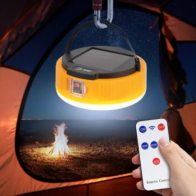 Фонарь кемпинговый светодиодный ЭРА KA-701 "Персей" аккумуляторный, на солнечной батарее + пульт