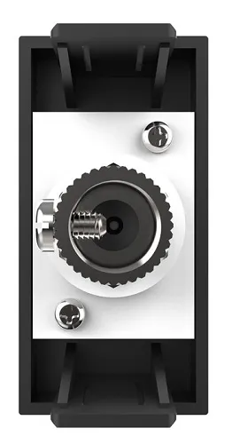 Розетка TV Черный Livolo