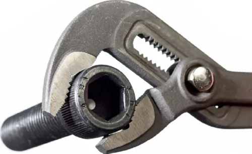 Клещи трубные переставные «Практик» 180мм КВТ