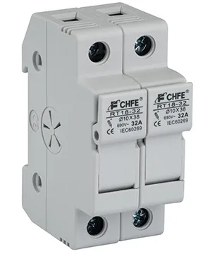 Держатель вставок RT18-32-2 2P, 32A, 690VAC (10x38) CHFE