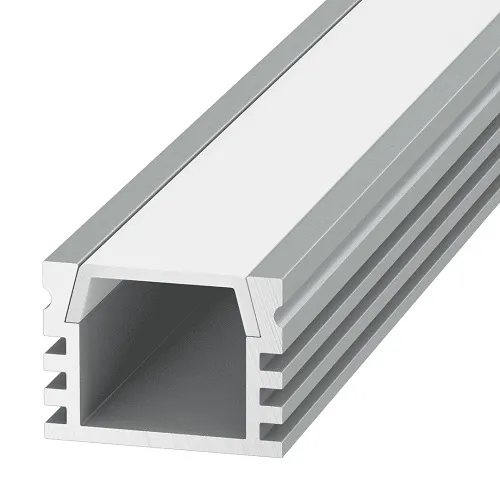 Профиль SF-1612-BL накладной глубокий черный (комплект) 2м