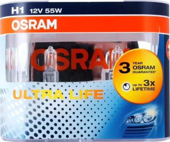 Лампа H1 64150 ULT DUO 55W 12V P14,5S (срок х3)