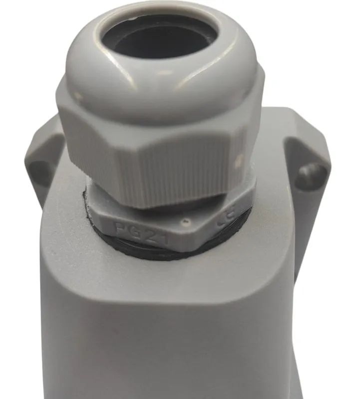 Розетка стационарная 16A 4п (3P+PE) SLN-114K IP44, 380В, AWSPRODUCTS