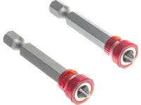 Бита 1/4" Ph2х50мм магнитная (2 шт) Quadro Torsion, ком