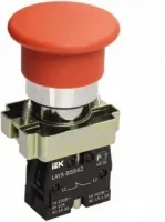 Кнопка LAY5-BS542 Грибок фикс. поворот. 1нз IEK