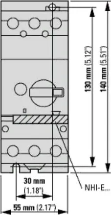 Авт. защиты эл. двигателя PKZM4-58 (50-58А)-3 pol