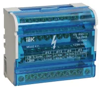 Шина 3L+PEN в корпусе типа ШНК, 4х11, 125А, 400В, IEK