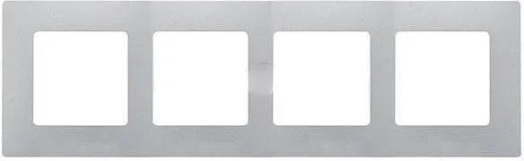 Рамка 4-я Алюминий ETIKA LEGRAND