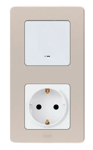 Рамка 2-я Шампань INSPIRIA LEGRAND