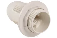 Патрон Ппл14-02-К12 E14 пластик подвесной с кольцом белый IEK