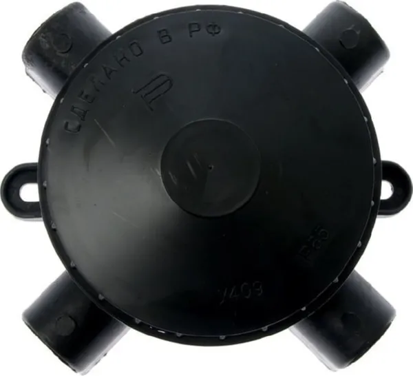 Коробка распред. о/п 95х60 IP65 4-х рожковая карболит (100)