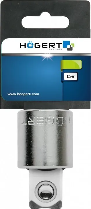 Переходник для головок 3/8"-1/4", 27 мм HOEGERT