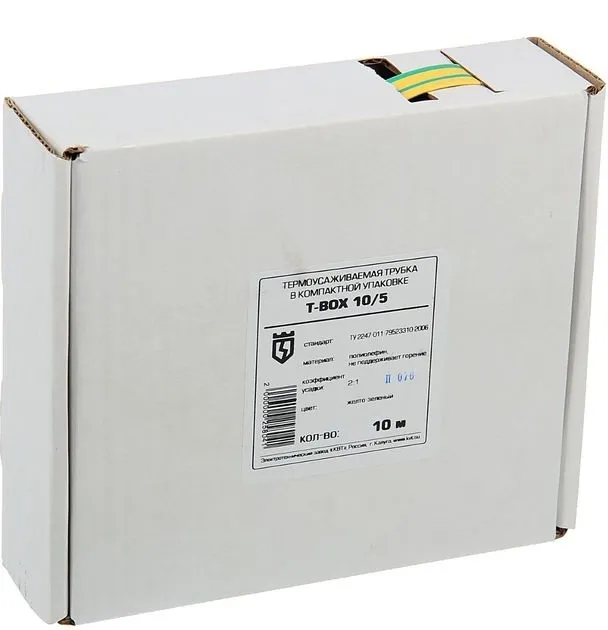 T-BOX 10/5 желто-зеленый (10м) (КВТ)