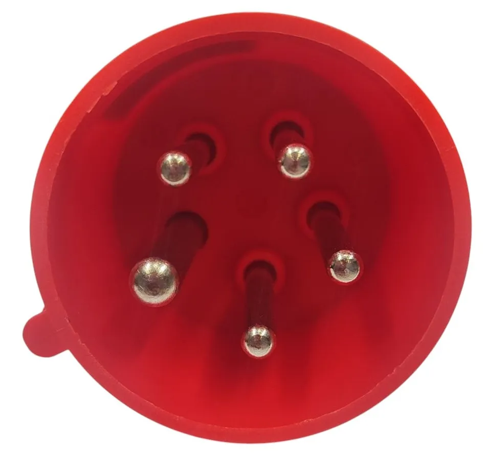 Вилка переносная 16A 5п (3P+PE+N) SLN-015 IP44, 380В, AWSPRODUCTS