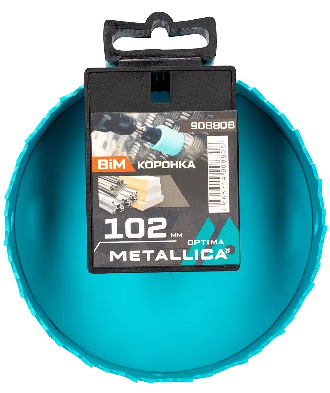 Коронка биметаллическая 102 мм METALLICA Optima