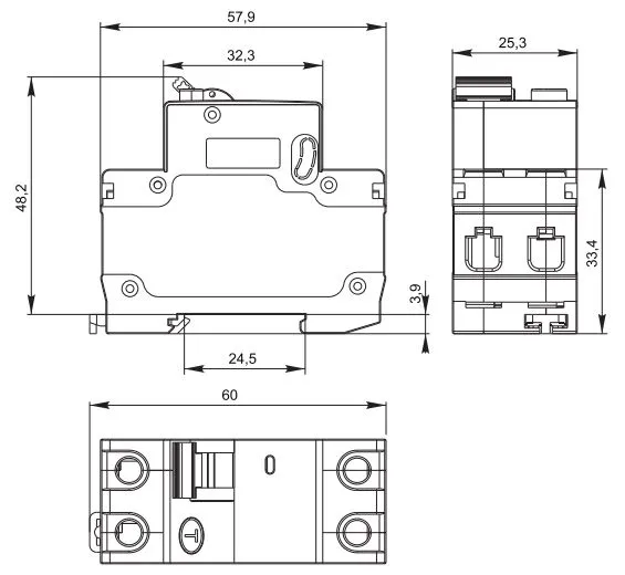 АВДТ 32 C6 - Автоматический Выключатель Дифф. Тока GENERICA