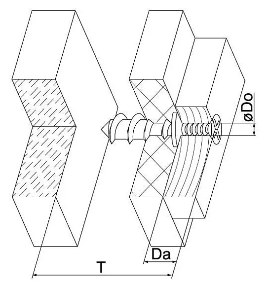 Дюбель для гипсокартона Дрива нейлон усиленные (50 шт.) (ГОСКРЕП), уп