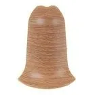 Наруж угол плинтуса А45 "Идеал Альфа"  Дуб Темный, уп