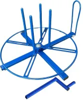 Стойка для размотки бухт кабеля и гофры с ручкой СРБ 0.6-30РМ, серия "Суперкомпакт" (для бухт кабеля