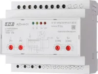 Реле защиты эл.двигателя многофунк. AZD-01 (3ф+N конт. тока 10-59, 5А)