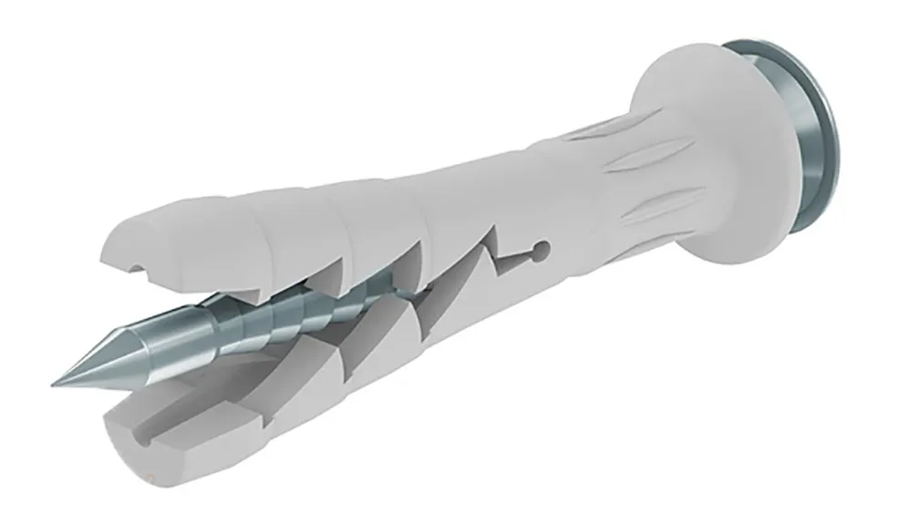 Дюбель-гвоздь 6*40 потай (200 шт.) (KOELNER), уп