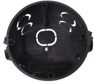 Коробка распред. для сплошных стен 68x62 глубокая с ушами