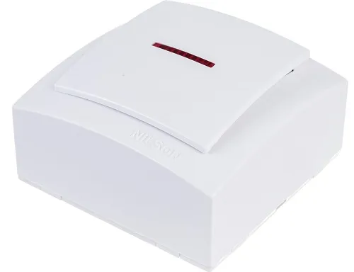 Выкл. 1-кл. ОУ с подсветкой, Themis, Белый