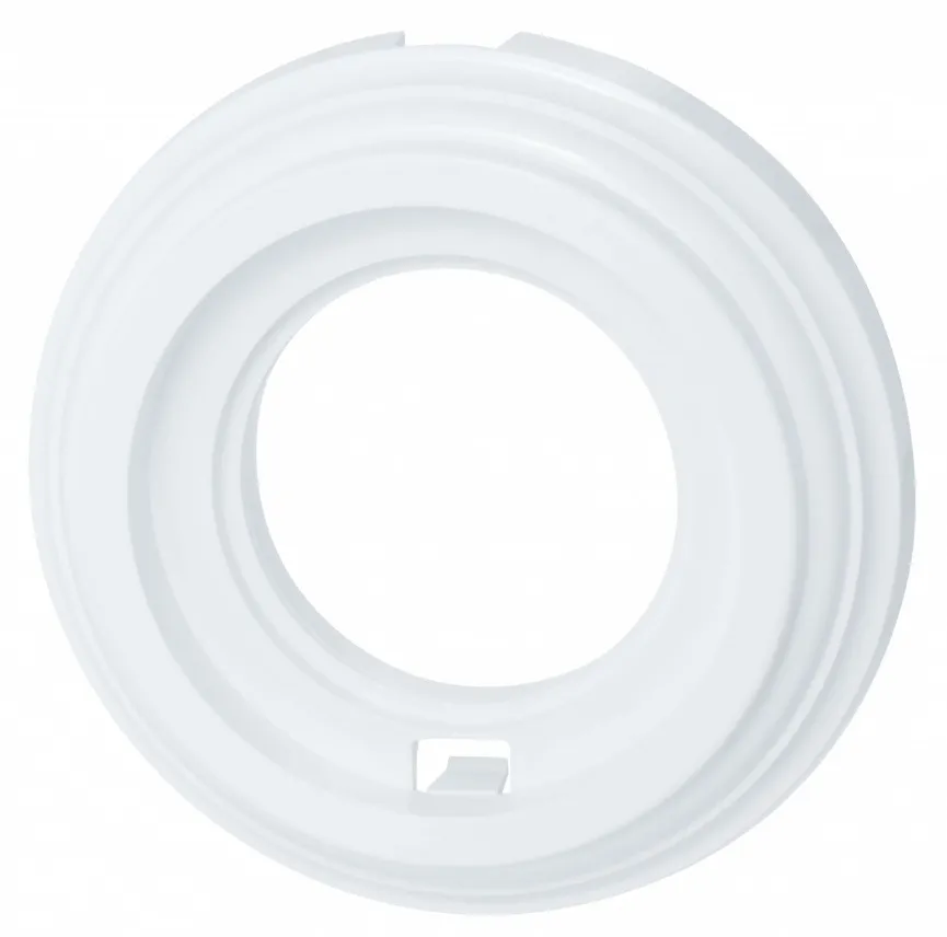 Рамка 1-я Белый (пластик) Bironi