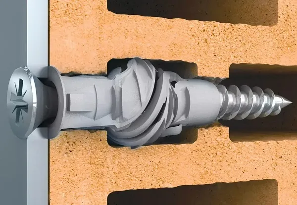 Дюбель четырехраспорный 8*40 (12 шт.) (KOELNER), уп