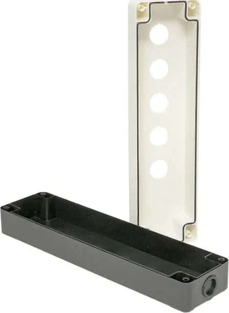 Пост кнопочный КП105 для 5  мест. бел. EKF (с НДС)