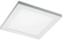 Светильник светод. MOZA, 12W, 1000lm, AC220-240V, 50/60Hz, PF>0,5, RA?80, IP40, 120°,4000K, квадратн