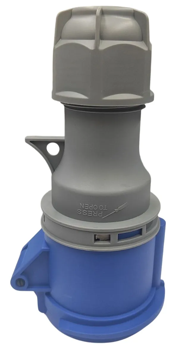 Розетка переносная 32A 3п (2P+PE) SLN-223 IP44, 380В, AWSPRODUCTS