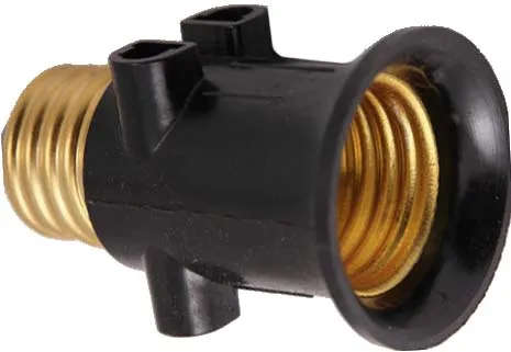 Патрон-переходник E-27 карболит