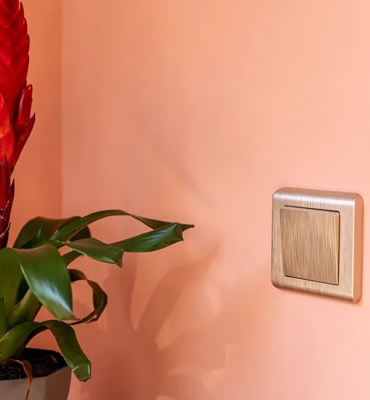 Выключатель 1-кл. Шампань рифленый WERKEL