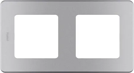 Рамка 2-я Алюминий INSPIRIA LEGRAND