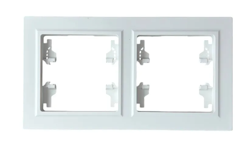 Рамка 2-я белая горизонтальная U1A-029 SoftTouch "Uno" AWSproducts