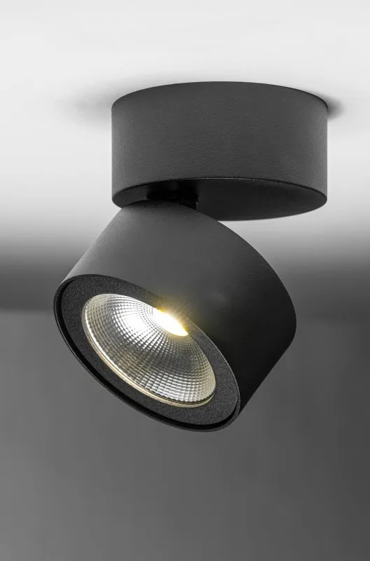 Спот LED BIANCO 15Вт 4000K 1500Лм IP20 102мм черный 36° GTV