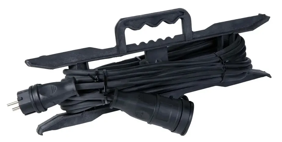 Удлинитель на рамке 1гн. 10м с/з IP44 КГ 3х1,5мм2 Атлант