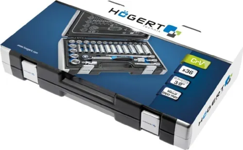 Набор инструментов 36 шт., 3/8" HOEGERT, ком