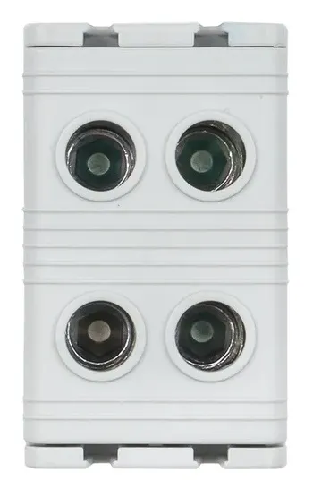 Клемма двойная КСВ 16-50 серая EKF