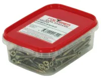 Саморез универсальный 2,5*25 (желтый цинк 200 шт.) (ГОСКРЕП), уп