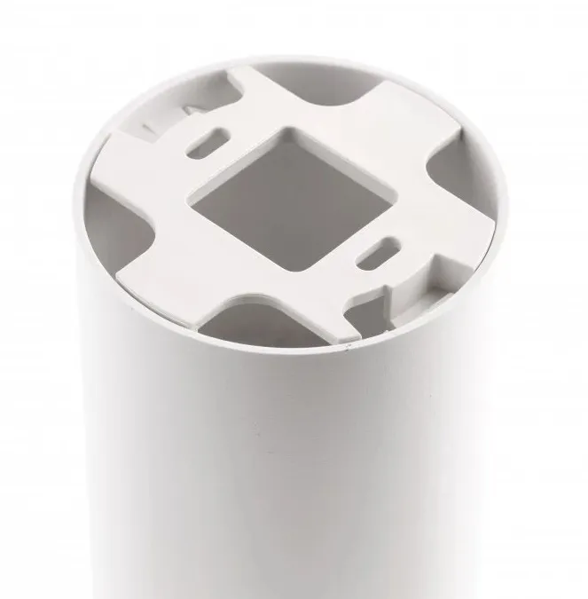 Светильник потолочный RESTO, GU10, O80x125 мм, IP20, белый GTV