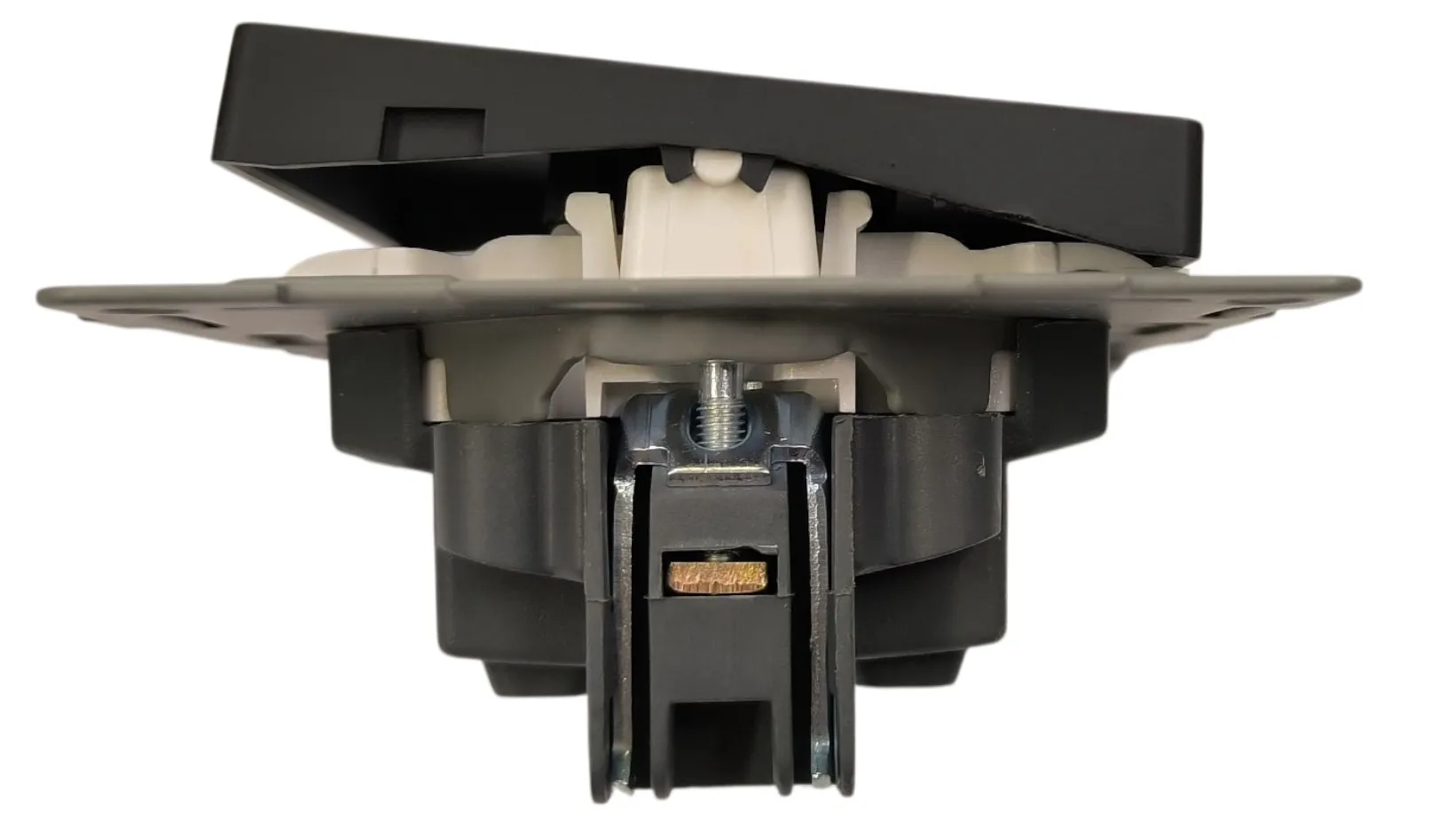 Выключатель перекрёстный 1-кл. чёрный U2B-001-3 SoftTouch "Uno" AWSproducts