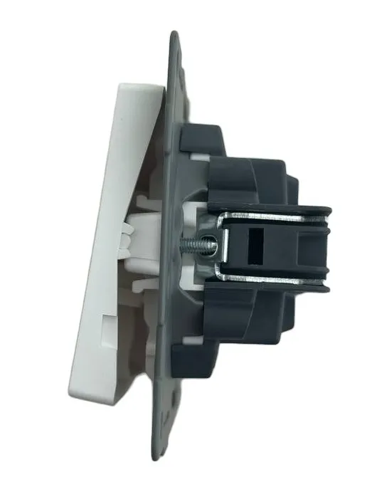 Выключатель жалюзи 2-кл. белый U1A-019 SoftTouch "Uno" AWSproducts