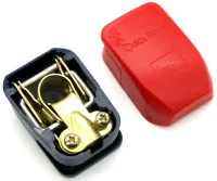 Клеммы АКБ универсальные быстросъемные (комплект "+", "-"), ком