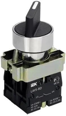 Переключатель LAY5-BD25 2 пол. I-0 1но, IP40 IEK